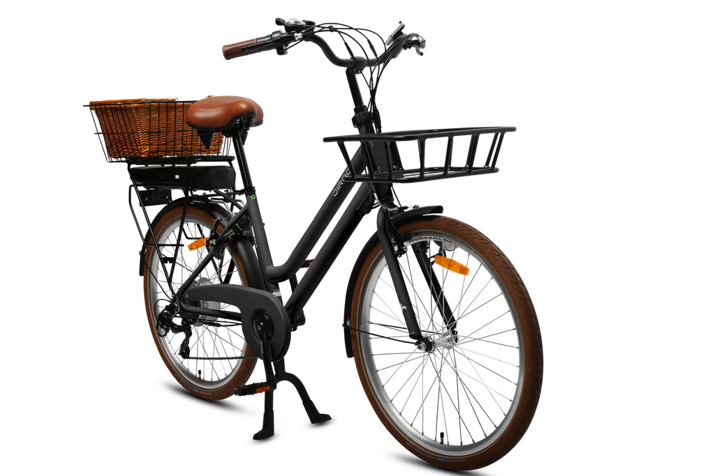 DiroDi ClassX Electric Bike (Gen 3) with basket