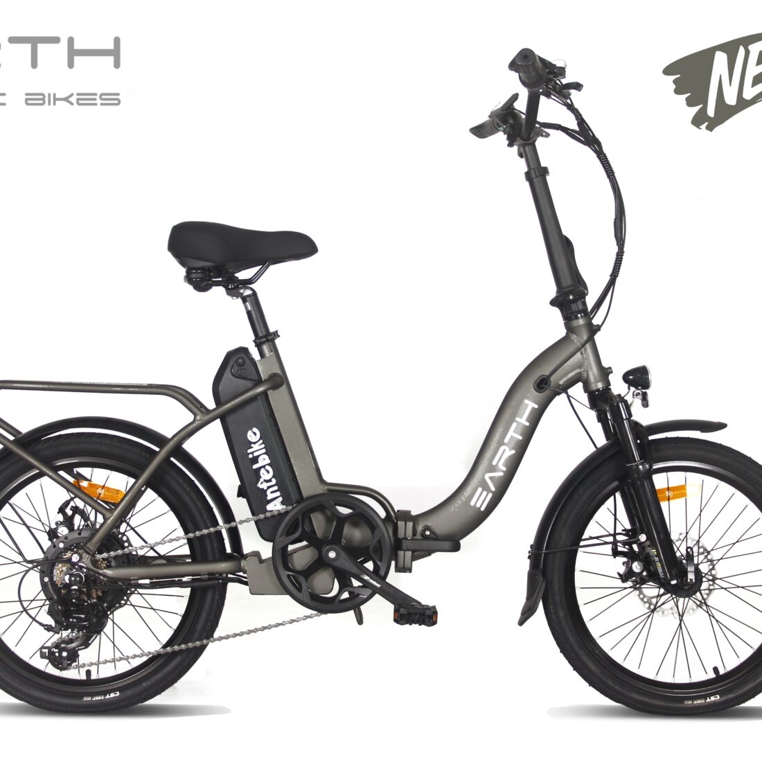 Earth Ant TX-24 folding eBike Charcoal