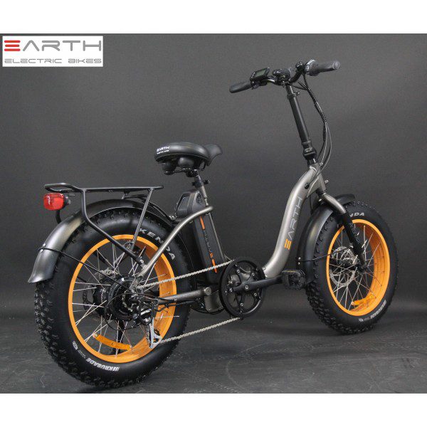 Earth Ant eBike 20 Inch x 4" Fat Folding Charcoal 17Ah - Image 4