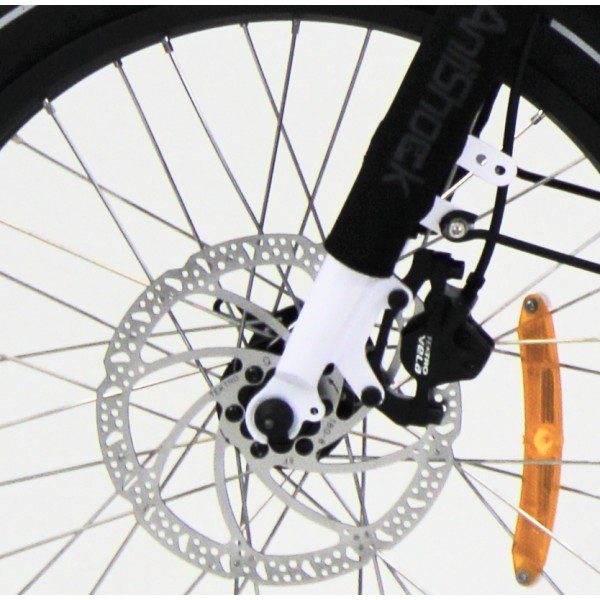 Earth Ant eBike 20 Inch x 4" Fat Folding White 17Ah - Image 2